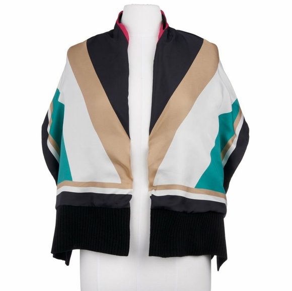 Henri Bendel Reversible Cape Scarf - Picture 3 of 5